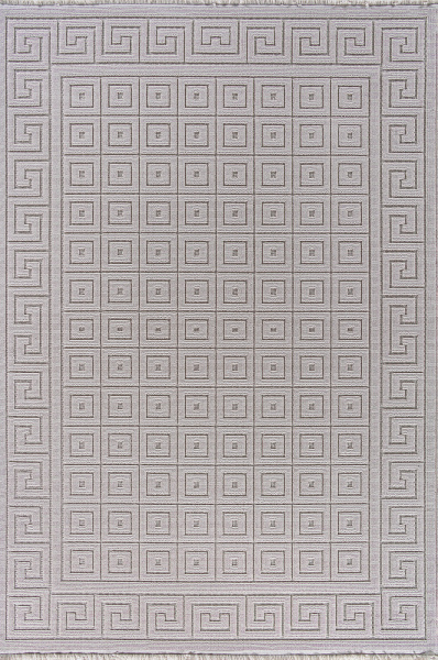 Турецкий прямоугольный ковёр L0009A BEIGE / BEIGE