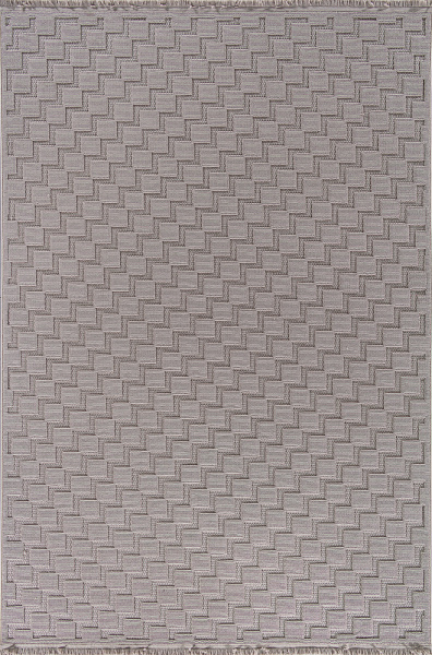 Турецкий прямоугольный ковёр L0010A D.BEIGE / D.BEIGE