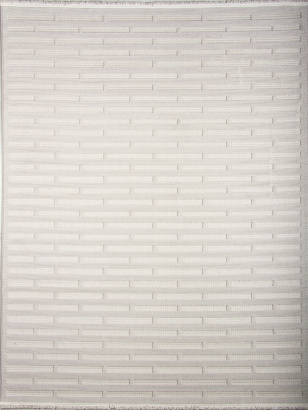 Турецкий прямоугольный ковёр L0011C L.GREY / L.GREY