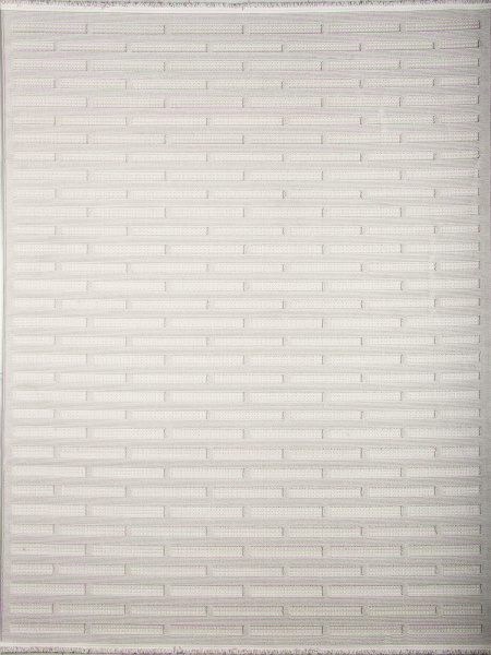 Турецкий прямоугольный ковёр L0011C L.GREY / L.GREY