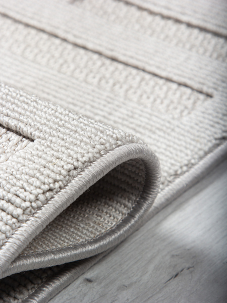 Турецкий прямоугольный ковёр L0011C L.GREY / L.GREY