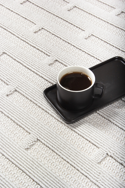 Турецкий прямоугольный ковёр L0011C L.GREY / L.GREY