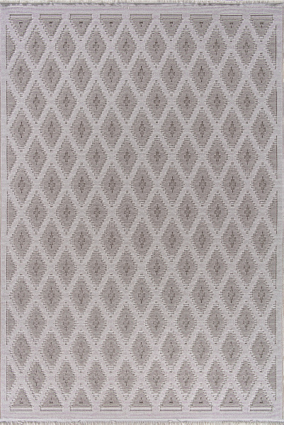 Турецкий прямоугольный ковёр L0027B D.BEIGE / BEIGE