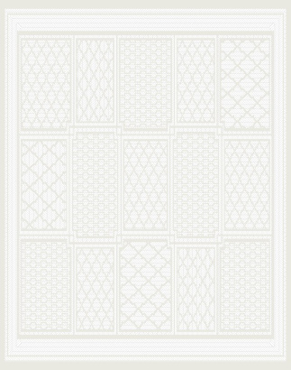 Турецкий прямоугольный ковёр L0035A CREAM / CREAM