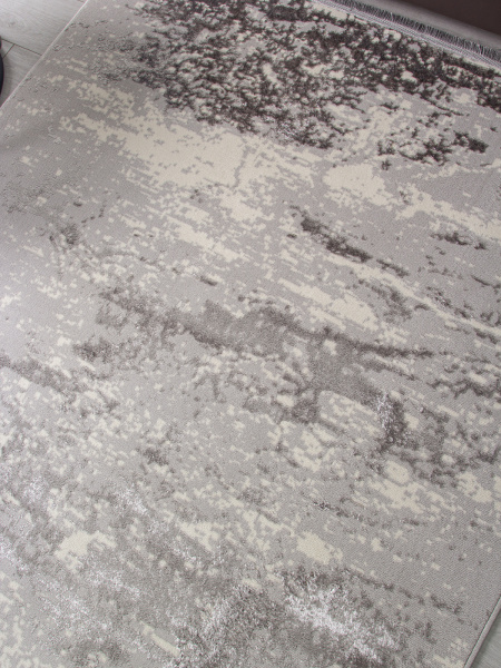 Турецкий прямоугольный ковёр 3062G GREY / GREY