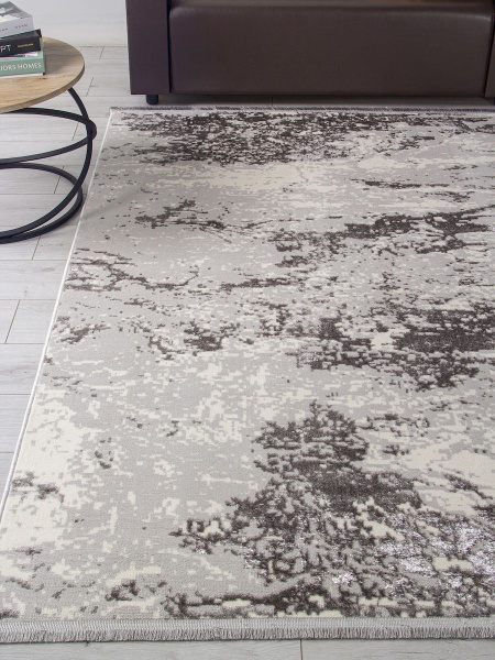 Турецкий прямоугольный ковёр 3062G GREY / GREY