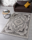 Турецкий прямоугольный ковёр 3098G GREY / GREY