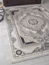 Турецкий прямоугольный ковёр 3098G GREY / GREY