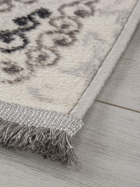 Турецкий прямоугольный ковёр 3098G GREY / GREY