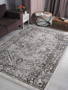 Турецкий прямоугольный ковёр 8083G GREY / GREY