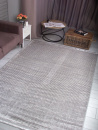 Турецкий прямоугольный ковёр 9572G GREY / GREY