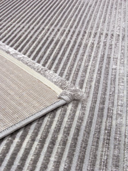Турецкий прямоугольный ковёр 9572G GREY / GREY