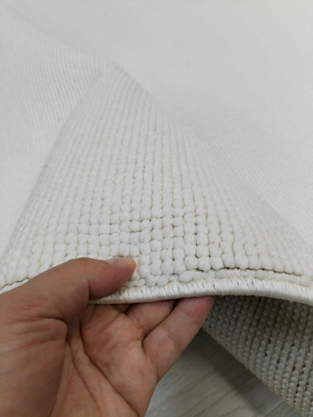 Турецкий прямоугольный ковёр 3744 WHITE