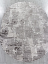 Турецкий овальный ковёр P0002 L.GRAY / L.GRAY