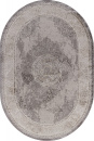 Турецкий овальный ковёр P0540 L.GRAY / L.GRAY