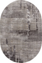 Турецкий овальный ковёр P119A L.GRAY / L.GRAY