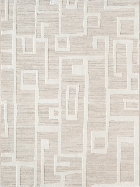 Турецкий прямоугольный ковёр SN044A CREAM / CREAM