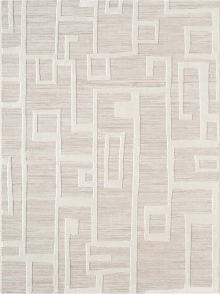 Турецкий прямоугольный ковёр SN044A CREAM / CREAM
