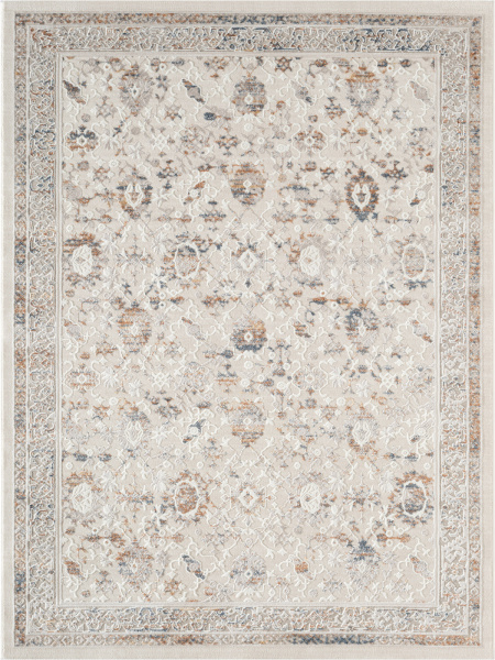 Турецкий прямоугольный ковёр SN045A CREAM / MULTI