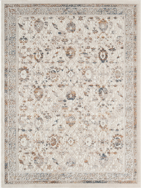 Турецкий прямоугольный ковёр SN045A CREAM / MULTI