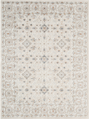 Турецкий прямоугольный ковёр SN046A CREAM / MULTI