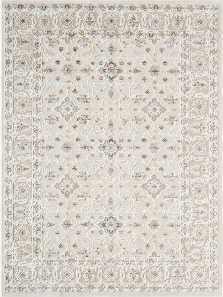Турецкий прямоугольный ковёр SN046A CREAM / MULTI