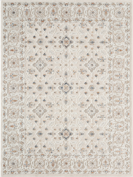Турецкий прямоугольный ковёр SN046A CREAM / MULTI