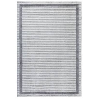 Турецкий прямоугольный ковёр  22115D Ivory/Grey