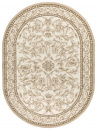 Турецкий овальный ковёр 5487KCREAM - L.BROWN