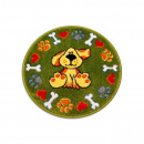 Украинский круглый ковёр 11100-130