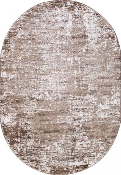 Турецкий овальный ковёр 1204A VIZON COKEN / BROWN