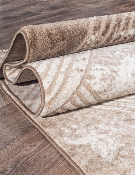 Турецкий прямоугольный ковёр 5024A VIZON COKEN / BROWN