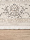 Турецкий прямоугольный ковёр 27387B BEIGE / GRAY