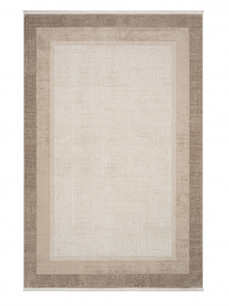 Турецкий прямоугольный ковёр 27466A BEIGE / D.BEIGE