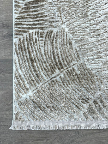 Турецкий прямоугольный ковёр NP 425 CREAM VIZON