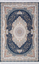 Иранский прямоугольный ковёр G144 D.BLUE