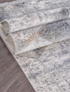 Турецкий прямоугольный ковёр B096A CREAM / D.GRAY