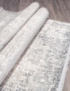 Турецкий прямоугольный ковёр B438A CREAM / ANTHRACITE