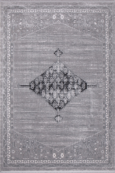 Турецкий прямоугольный ковёр B458Q A.GRAY / ANTHRACITE
