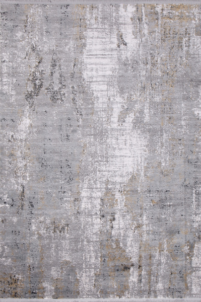 Турецкий прямоугольный ковёр B466A CREAM / ANTHRACITE