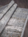 Турецкий прямоугольный ковёр B466A CREAM / ANTHRACITE