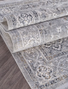 Турецкий прямоугольный ковёр C800A GRAY / D.GRAY