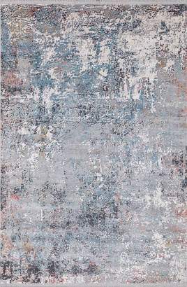 Турецкий прямоугольный ковёр K405B L.GRAY / BLUE