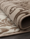 Российский овальный ковёр d268 BEIGE