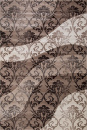 Российский прямоугольный ковёр d268 BEIGE
