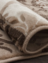 Российский прямоугольный ковёр d268 BEIGE