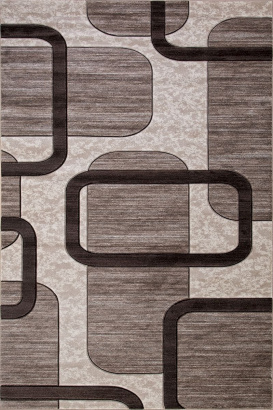 Российский прямоугольный ковёр D465 BEIGE