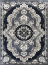 Казахстанский прямоугольный ковёр Q902A, Gray/Gray