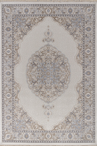 Турецкий прямоугольный ковёр 35987A CREAM / CREAM