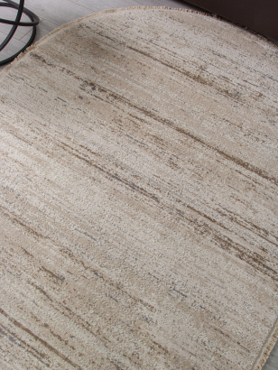 Турецкий овальный ковёр 35996Z BEIGE / CREAM